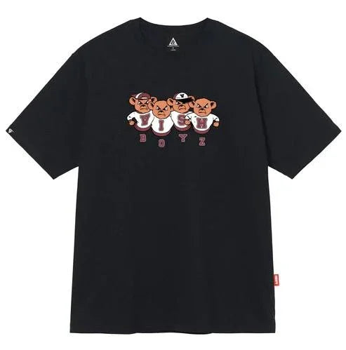 CAMISETA VISHBOYZ BEAR PRETA