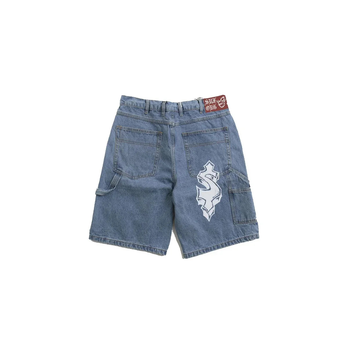 SHORTS JEANS CARPENTER JOKER "$" BLUE