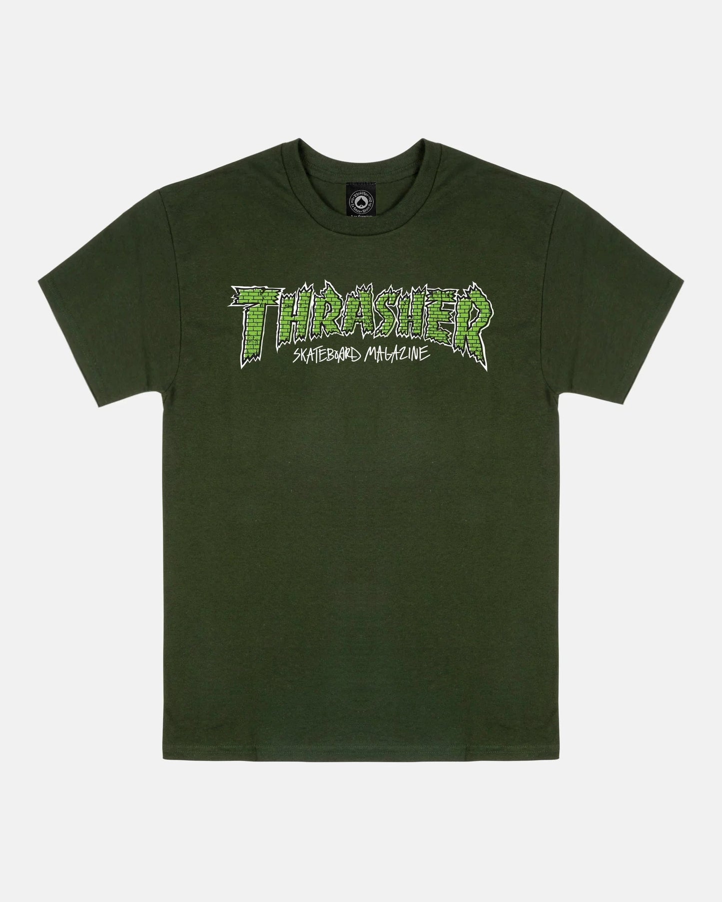 BRICK - T-SHIRT - FOREST GREEN