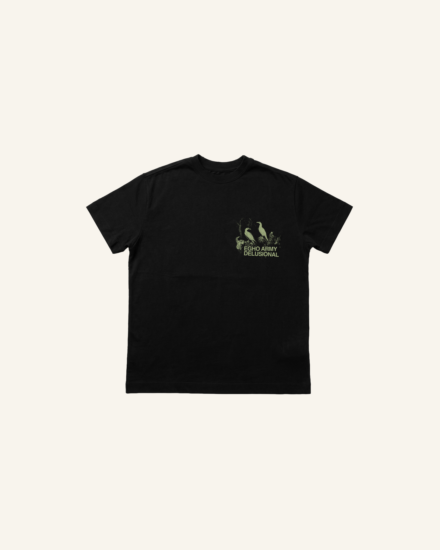 DELUSIONAL REGULAR TEE - BLACK