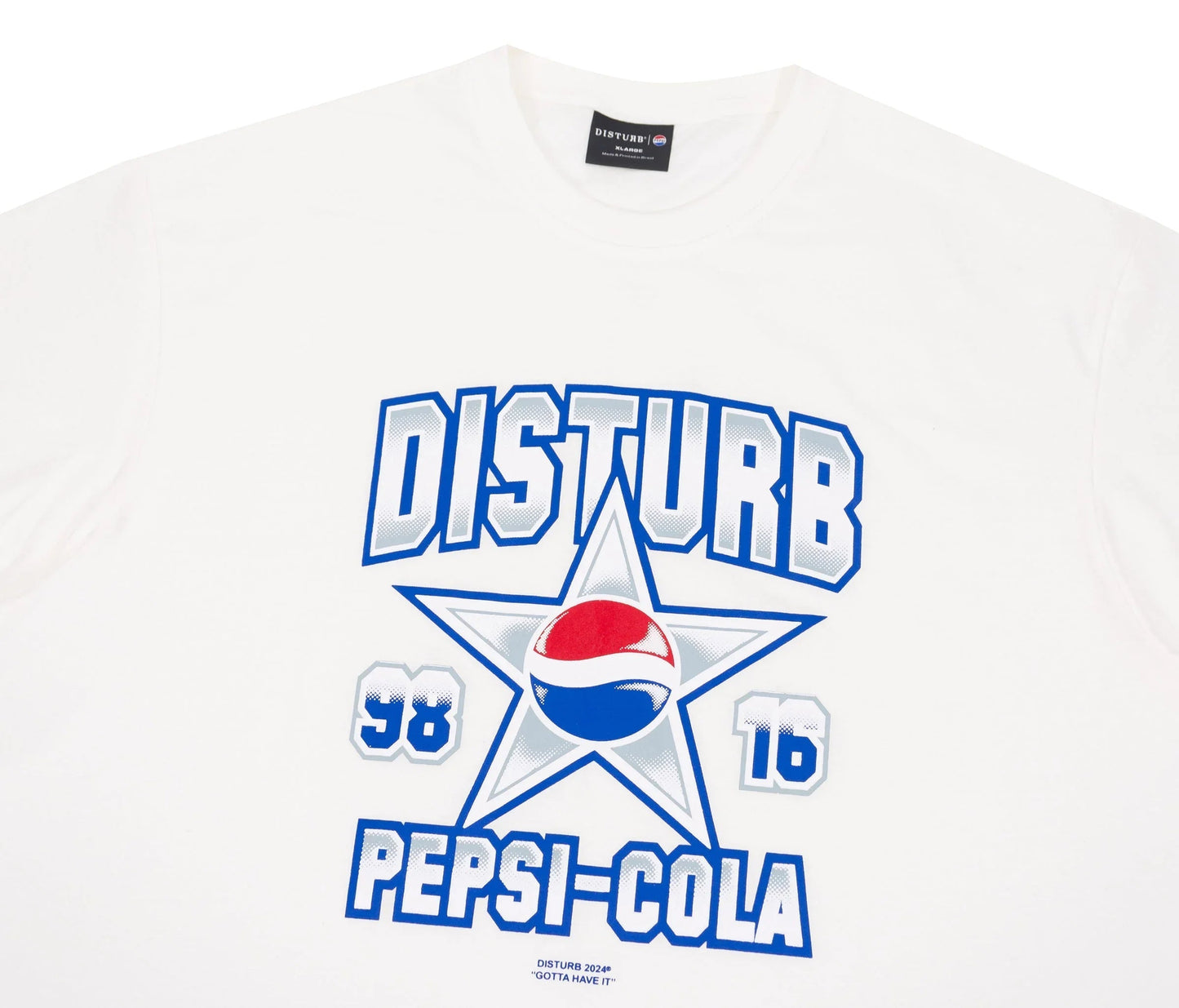 Cola Star Tee in Off-white