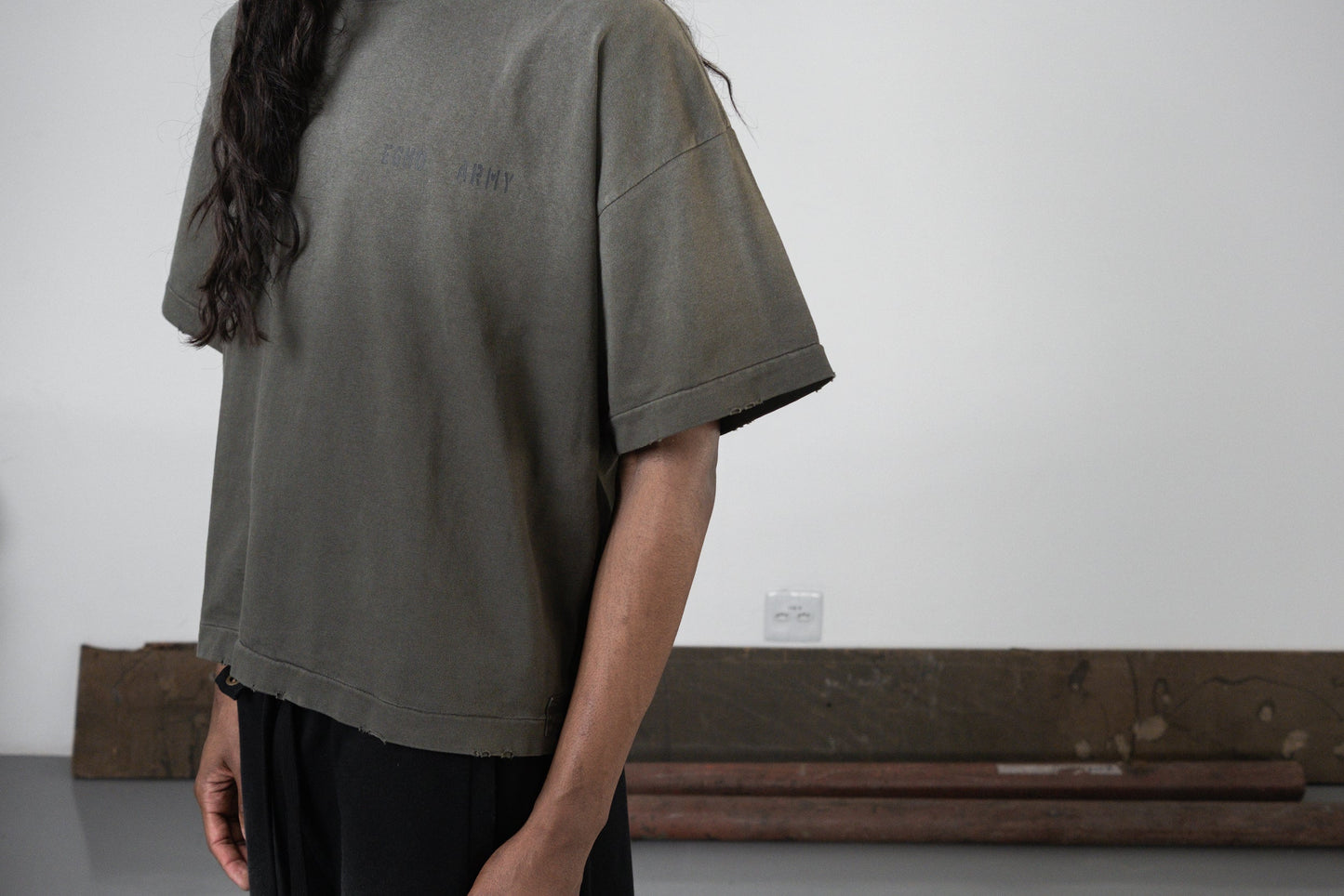 UNF - OVERBOXY TEE - BELUGA