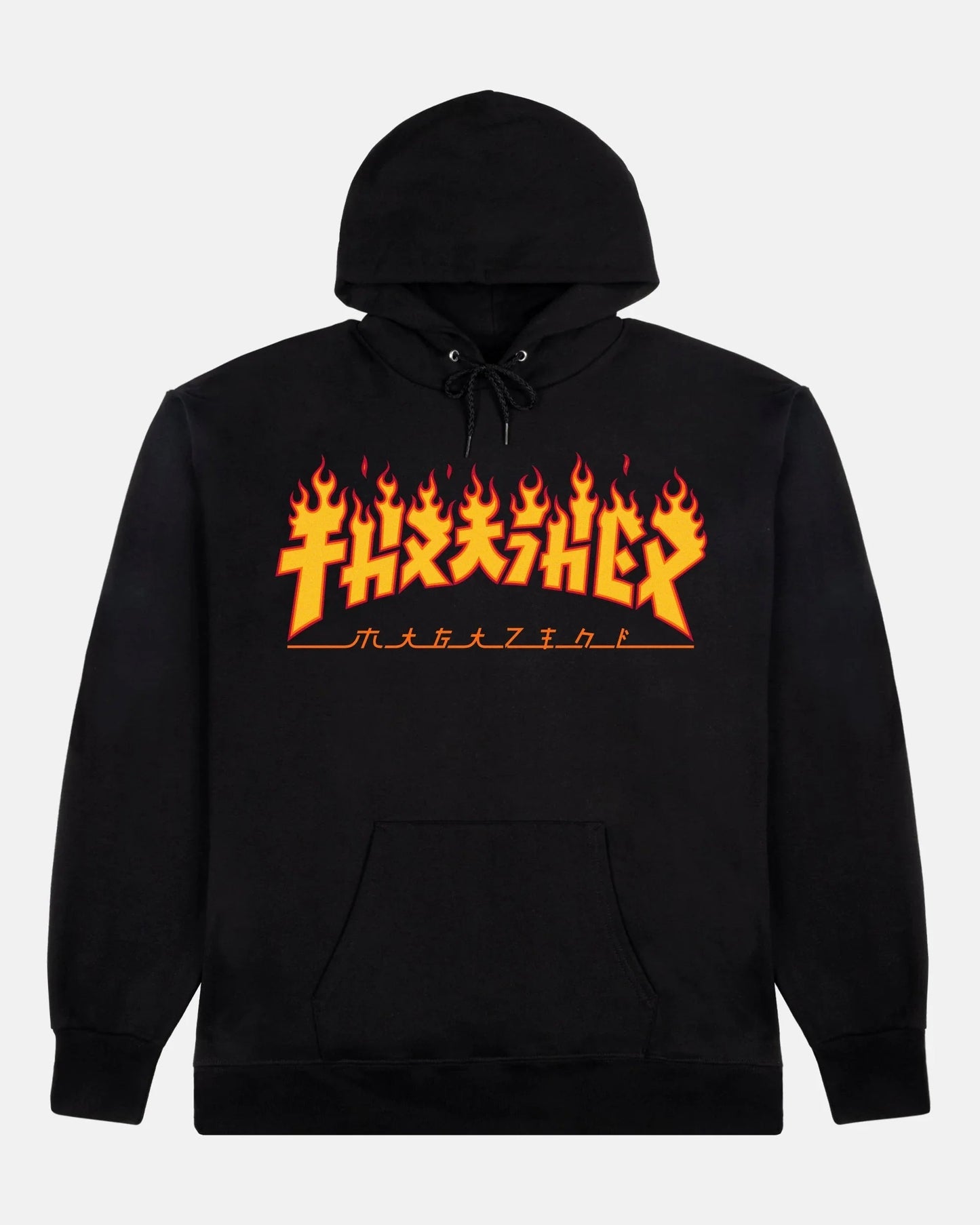 GODZILLA FLAME - HOODIE - BLACK