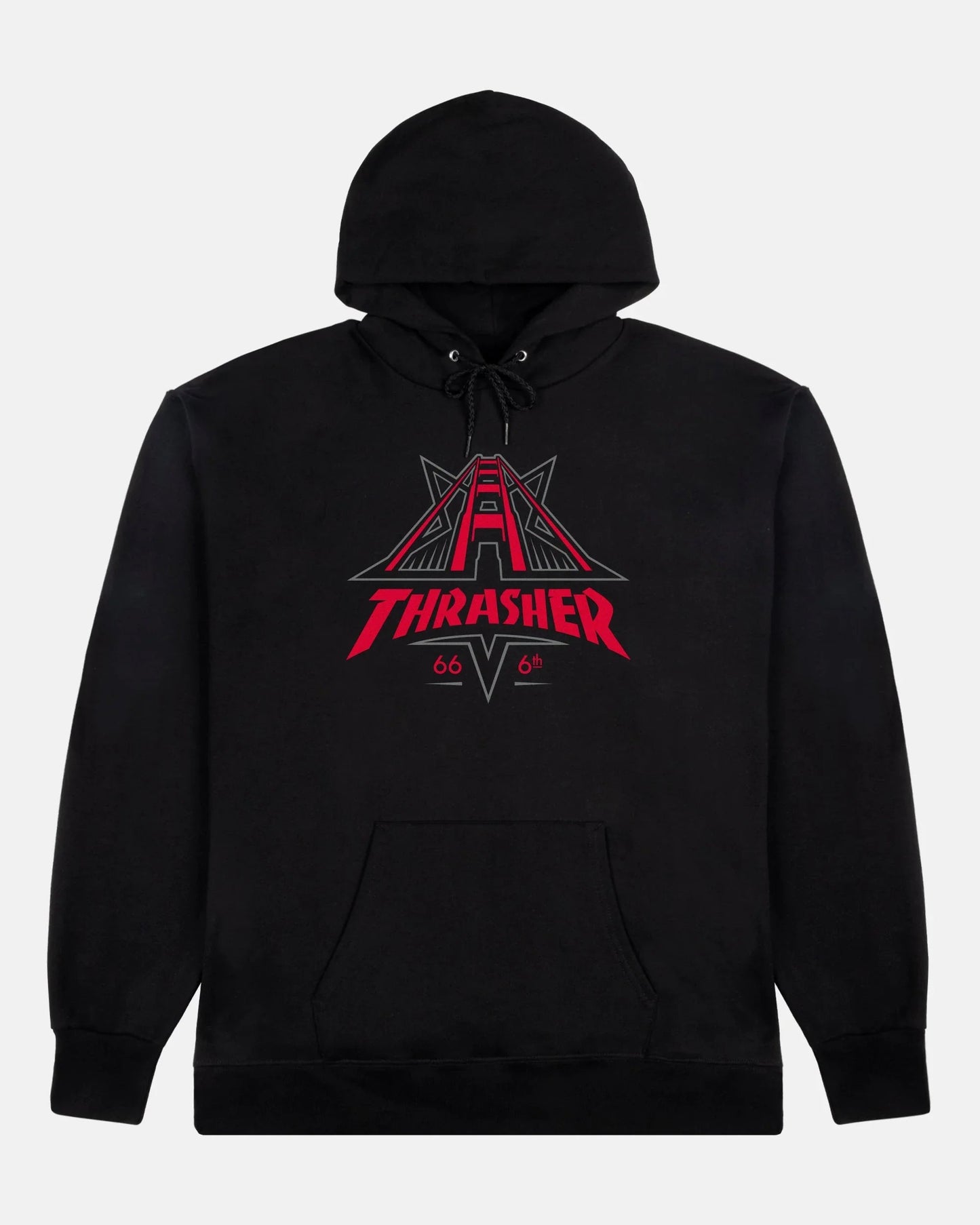 GOLDEN GATE - HOODIE - BLACK