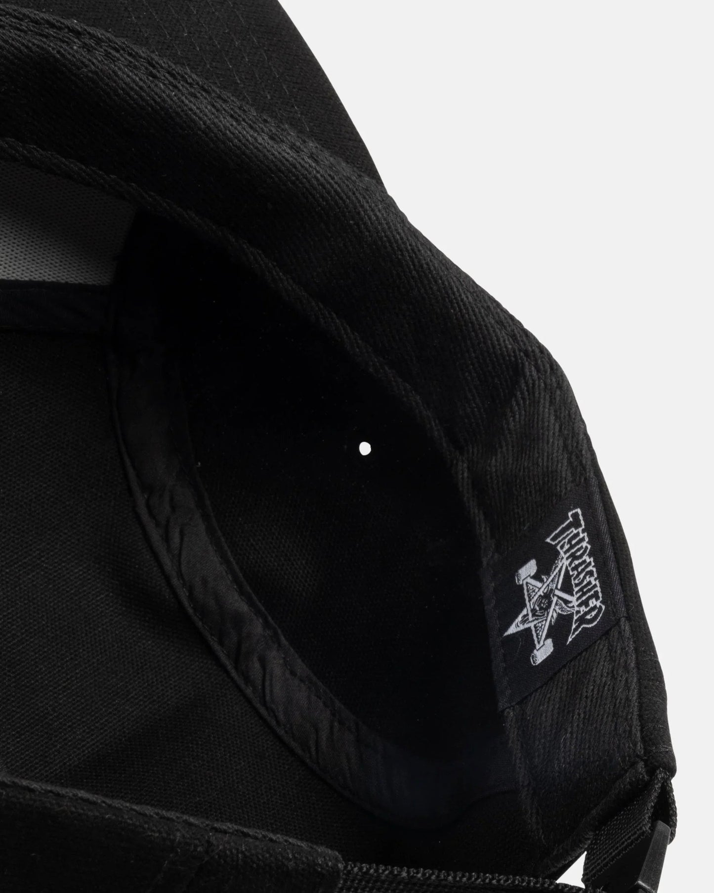 GONZ - 5 PANEL HAT - BLACK