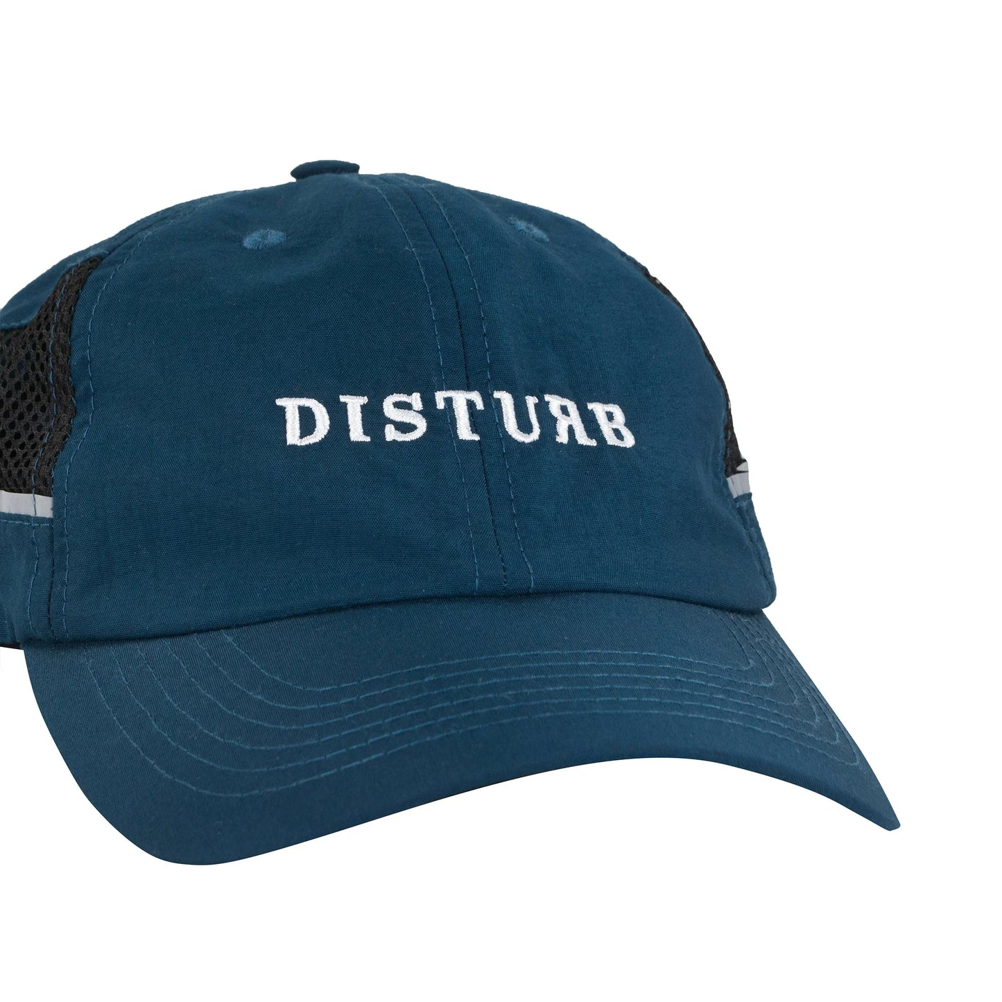 Grid Dad Hat in Blue