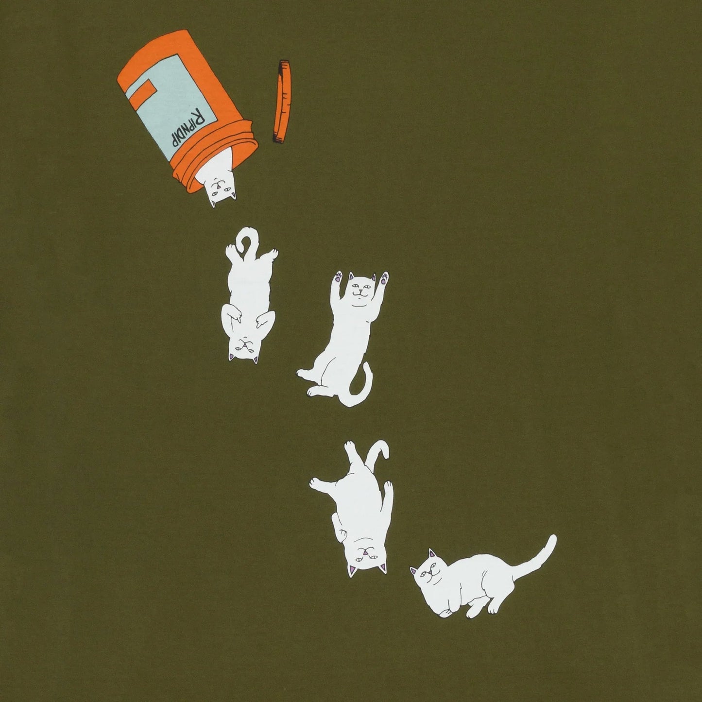 Nermal Pills Tee (Military Green) - Camiseta