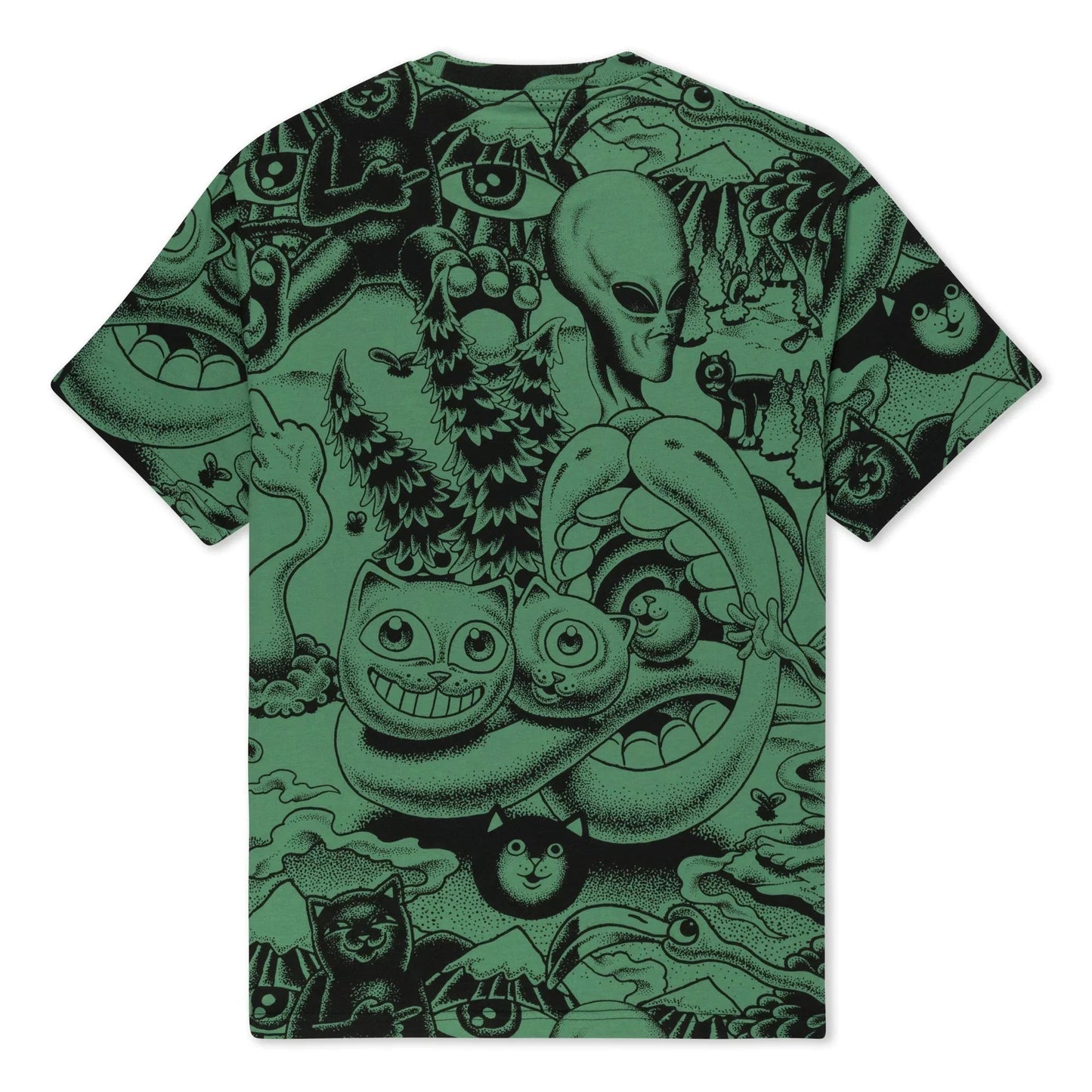 Dark Twisted Fantasy Tee (Olive/Black) - Camiseta
