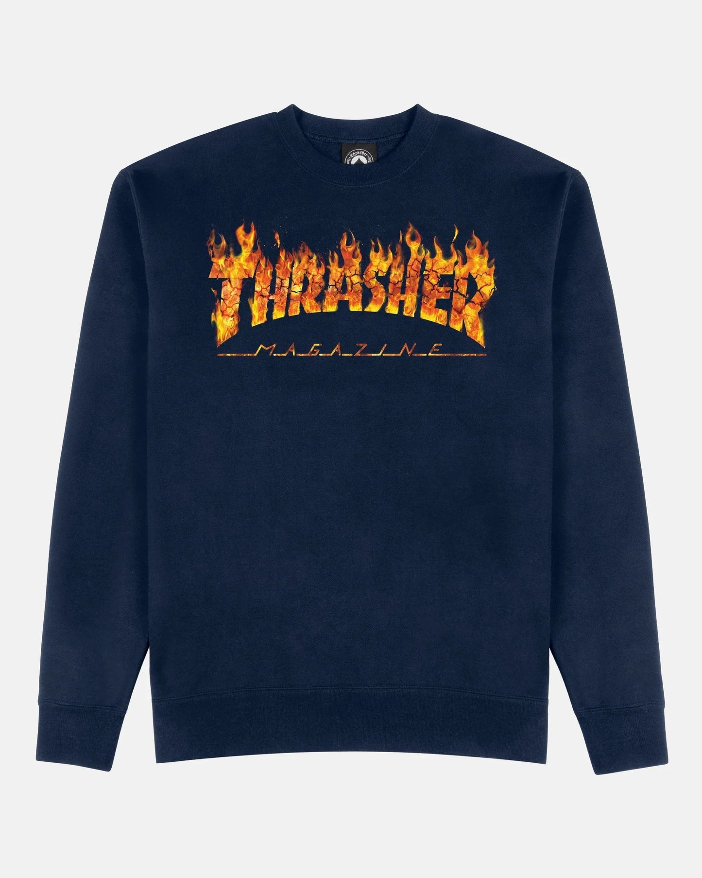 INFERNO-CREWNECK-NAVY BLUE