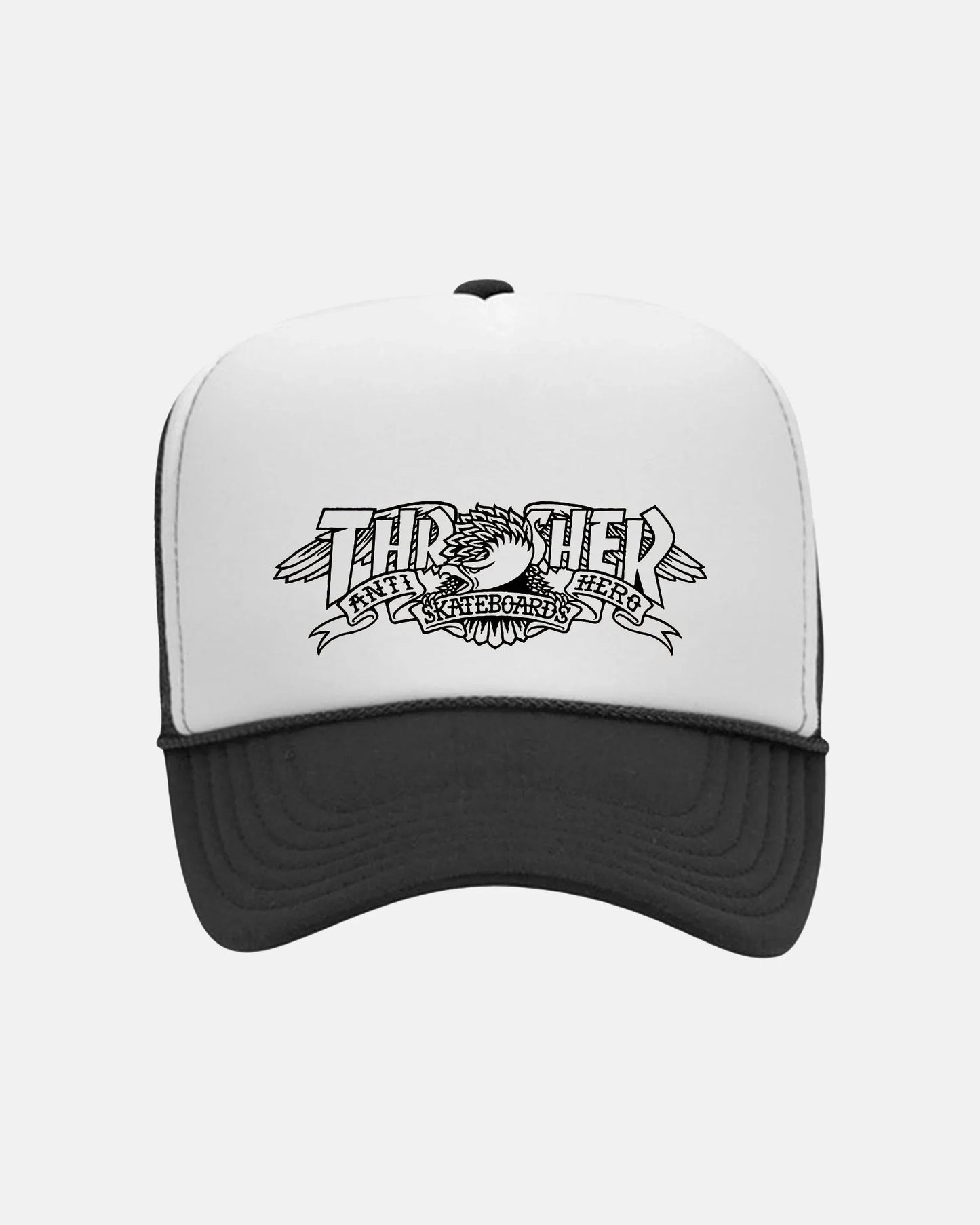 MAG BANNER - TRUCKER - BLACK/BLACK/WHITE