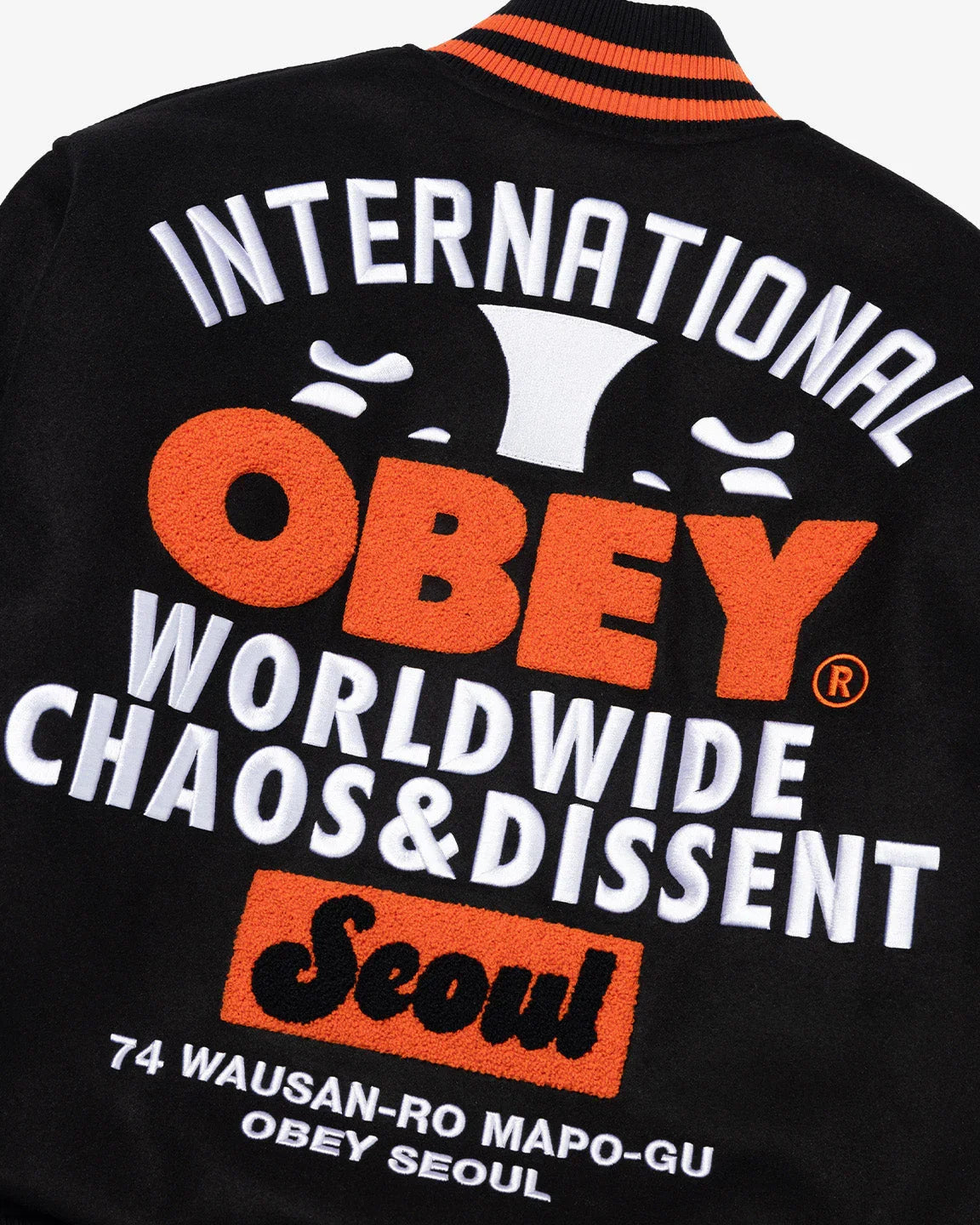 SEOUL INTERNATIONAL VARSITY JACKET