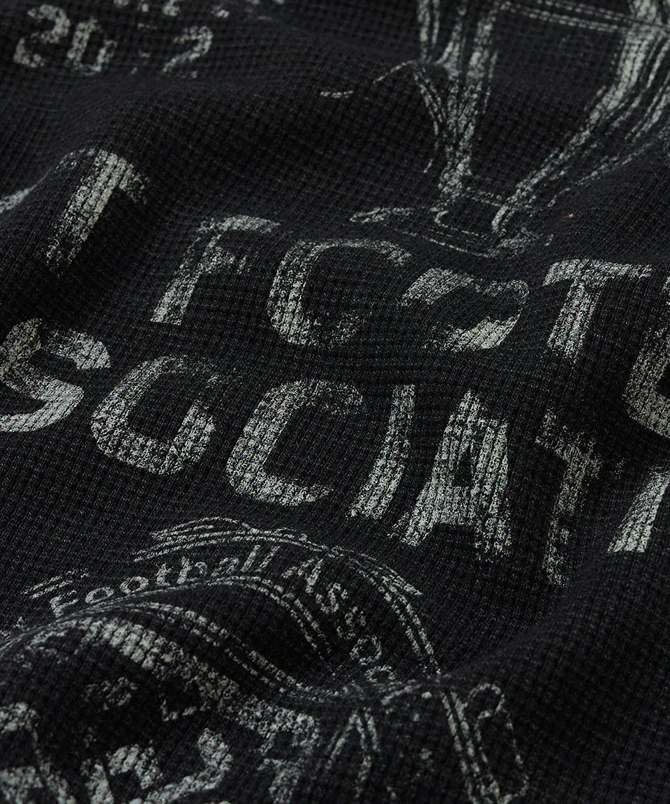 Football Association Long Sleeve T-shirt Vintage Black