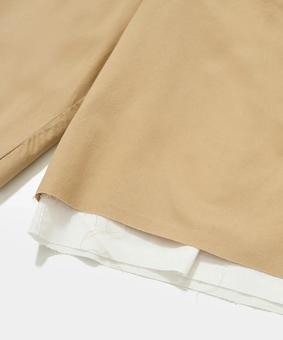 Lined Chino Shorts Khaki