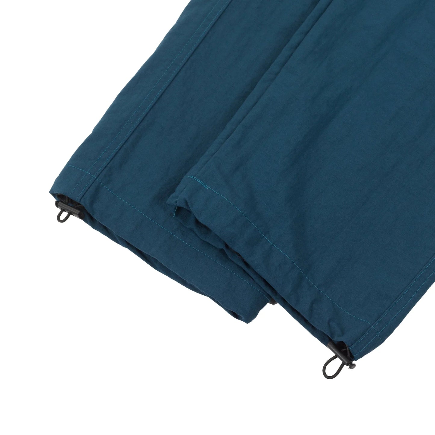 Euro Nylon Pants in Petrol Green