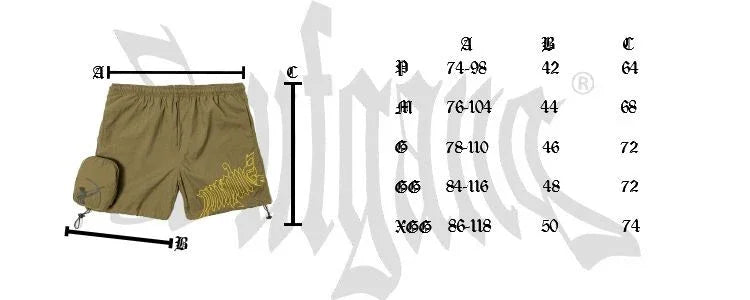 Shorts Bolso Removível "Verde"