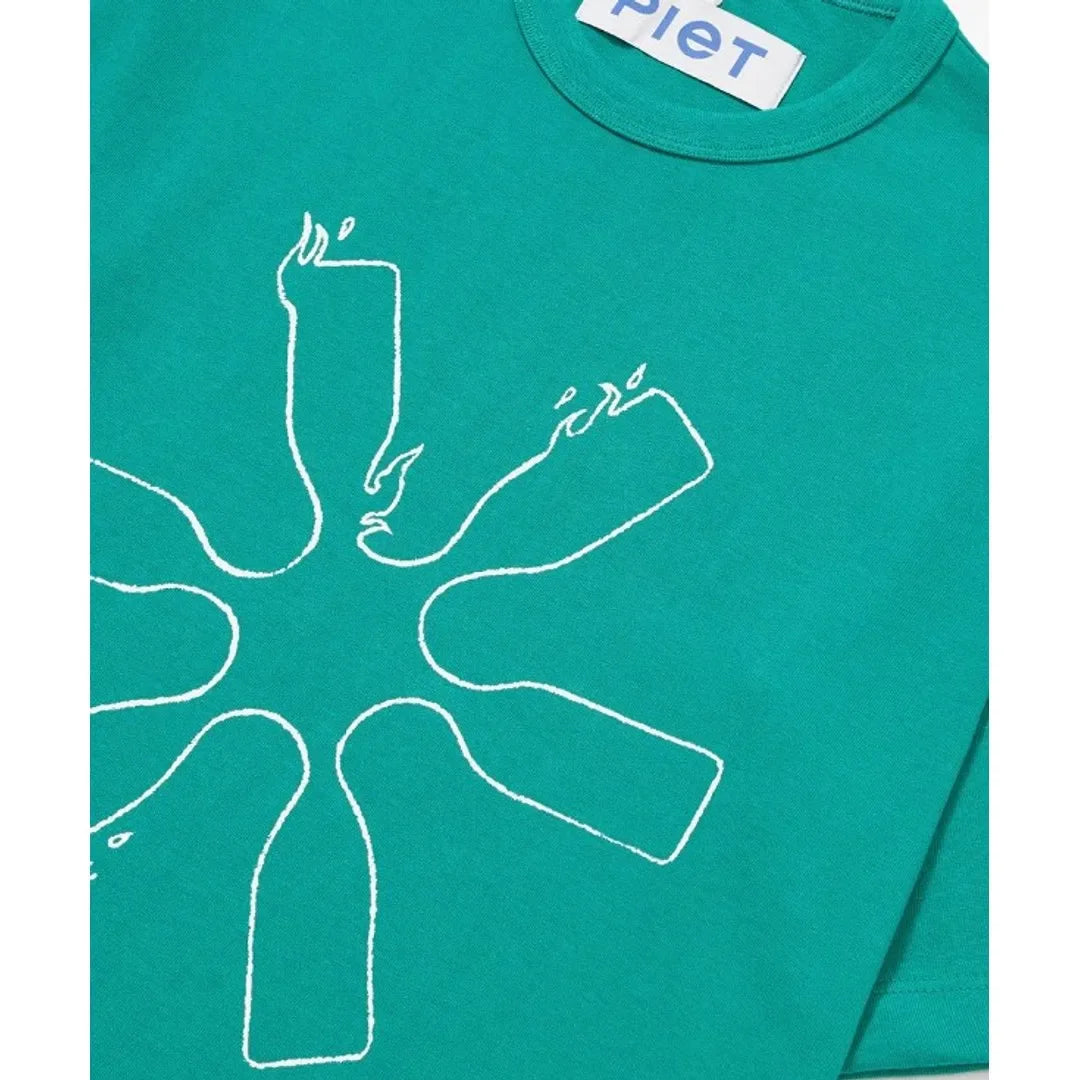 CAMISETA PIET FLAME ICONS TEE