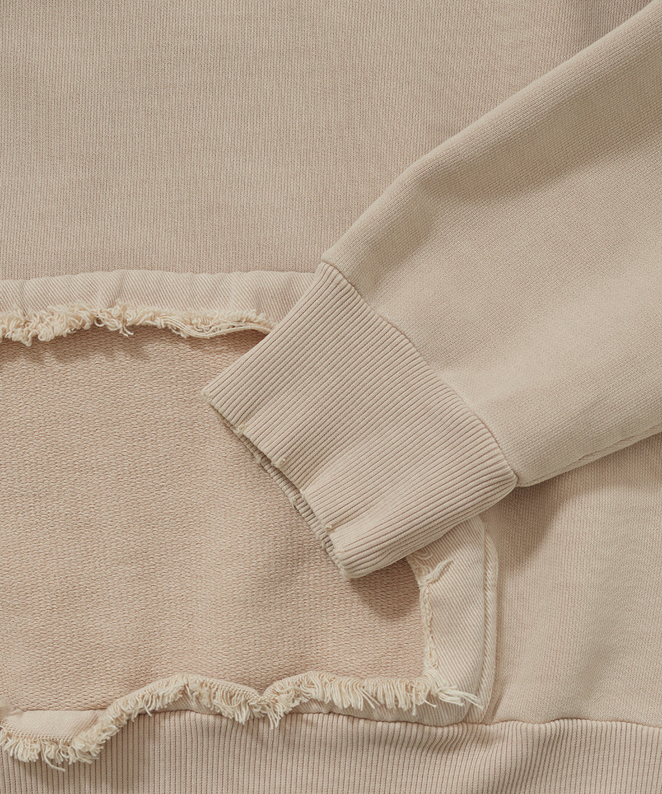 Moletom Distressed - Bege