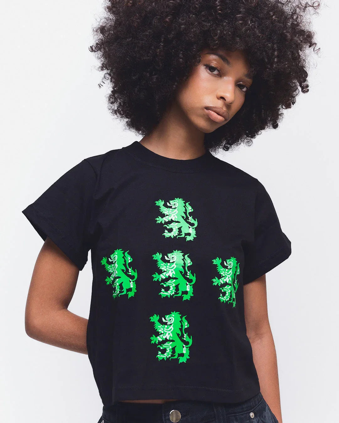 BABY TEE HOLANDA PRETA