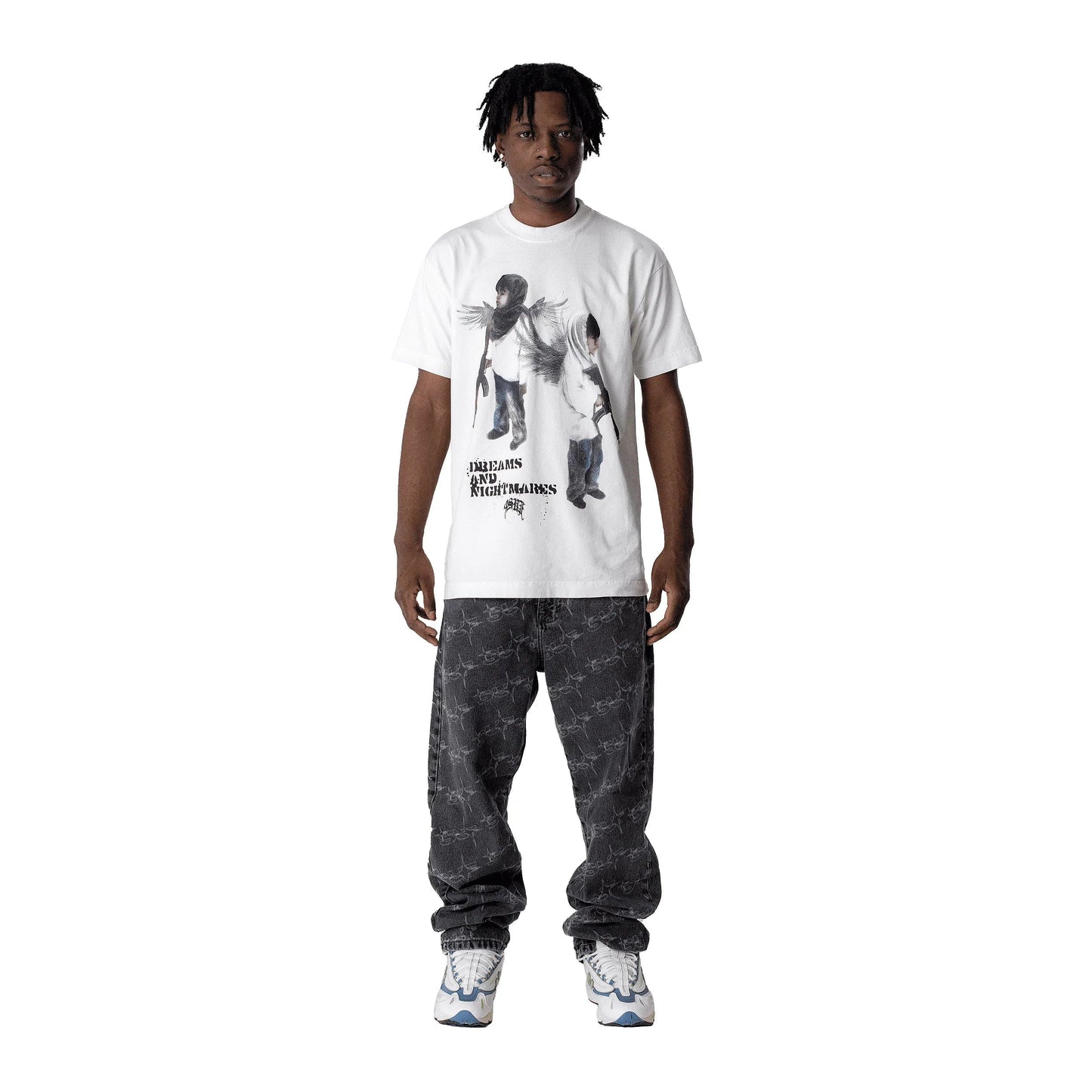 TEE DREAMS AND NIGHTMARES OFF WHITE