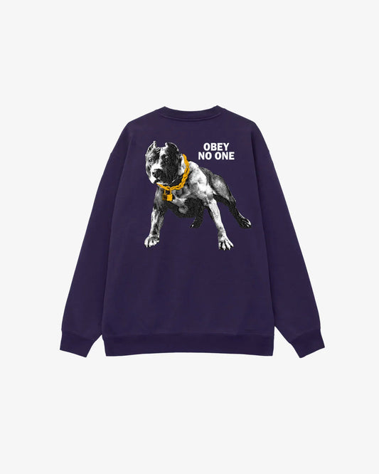 OBEY NO ONE PREMIUM CREWNECK