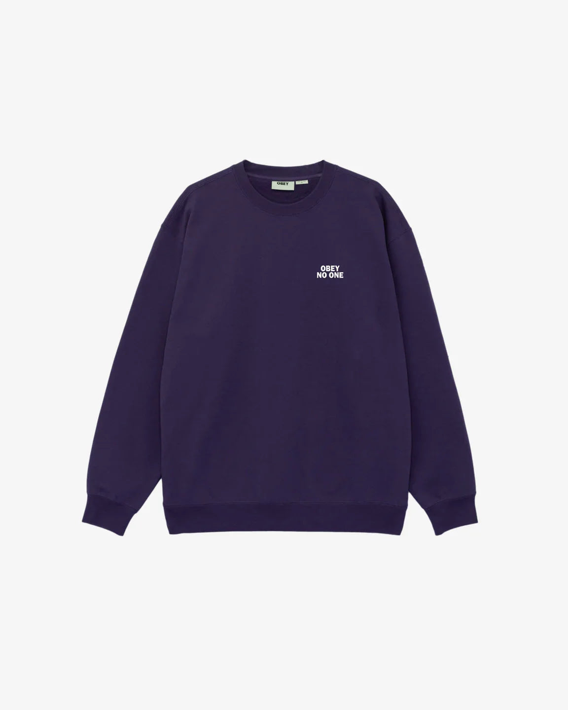 OBEY NO ONE PREMIUM CREWNECK