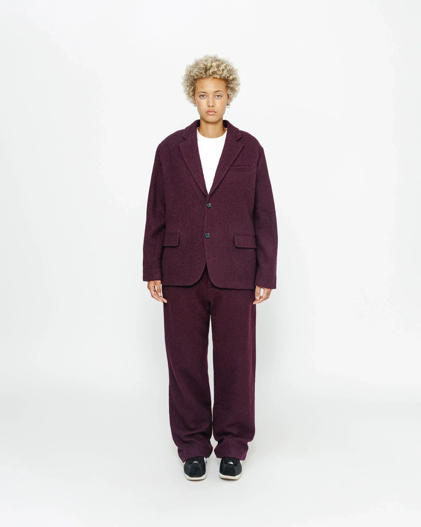 RELAXED TROUSER TEXTURED WOOL