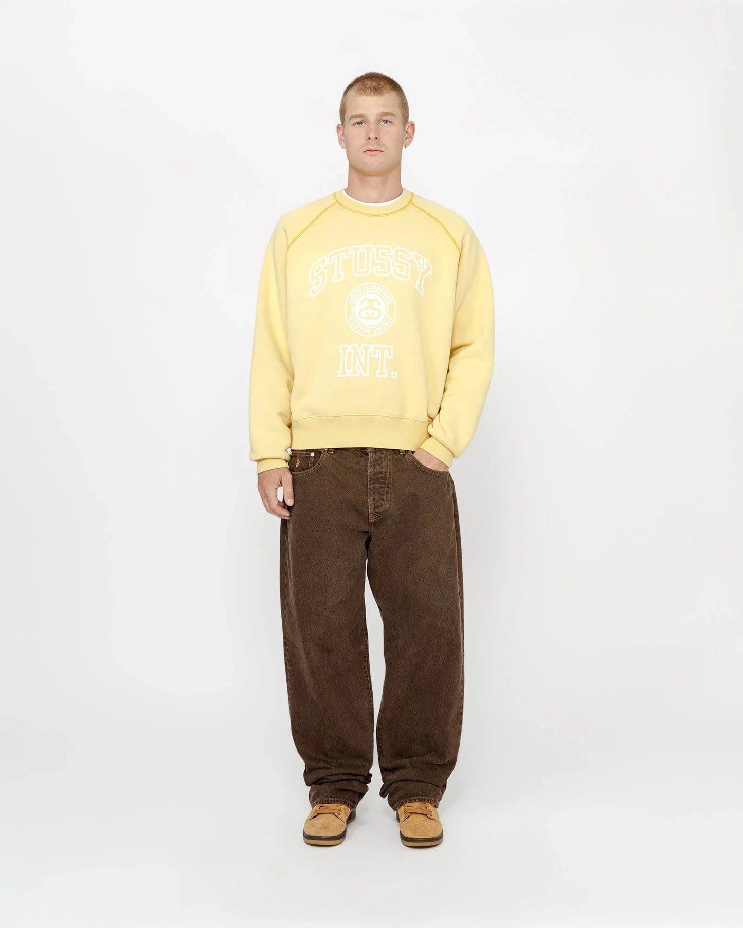 OVERLOCK VARSITY RAGLAN CREW