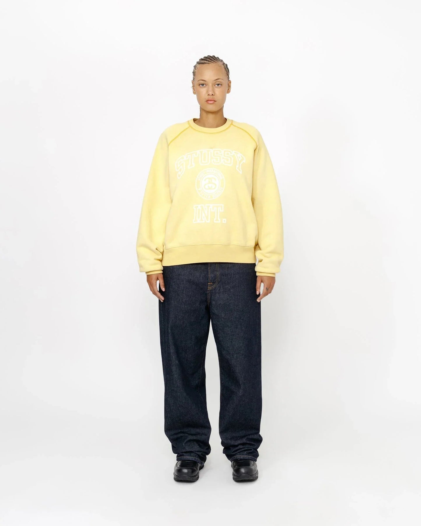 OVERLOCK VARSITY RAGLAN CREW