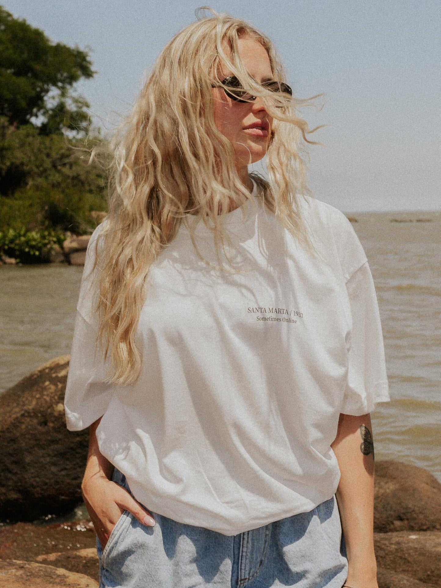 Camiseta Boxy Santa Marta