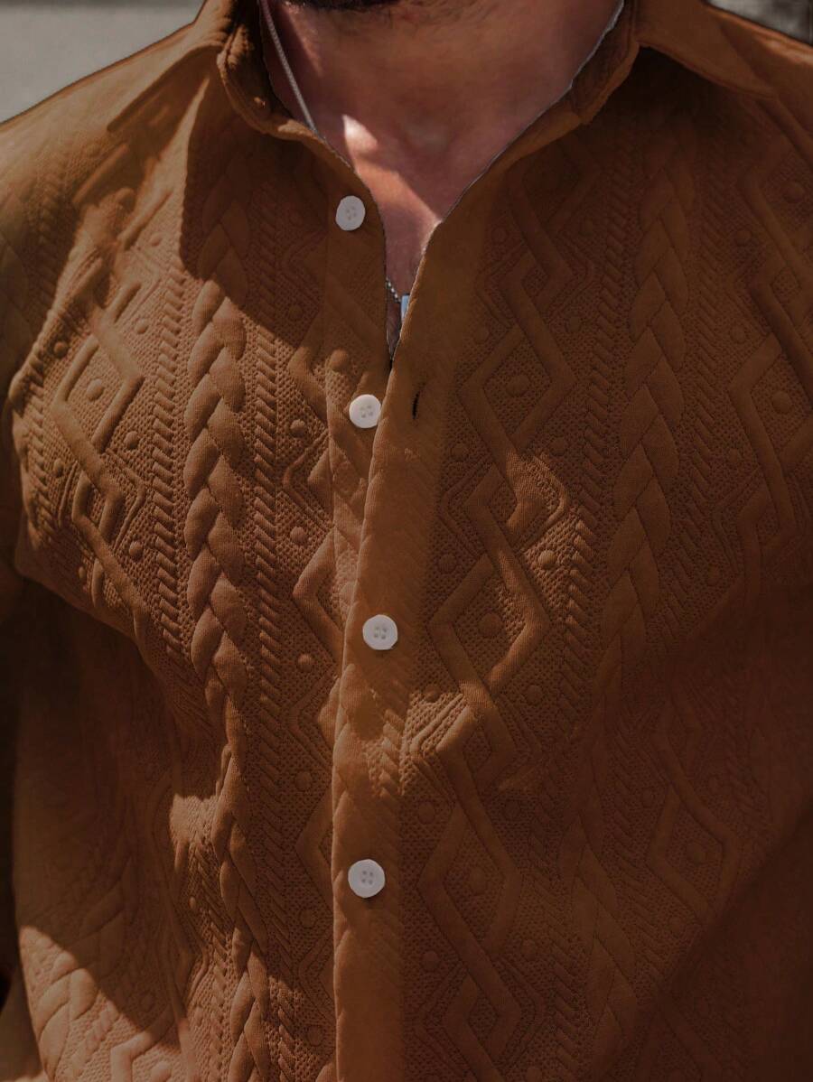 Conjunto CasualCool Conjunto de Camisa e Shorts Casuais de Verão