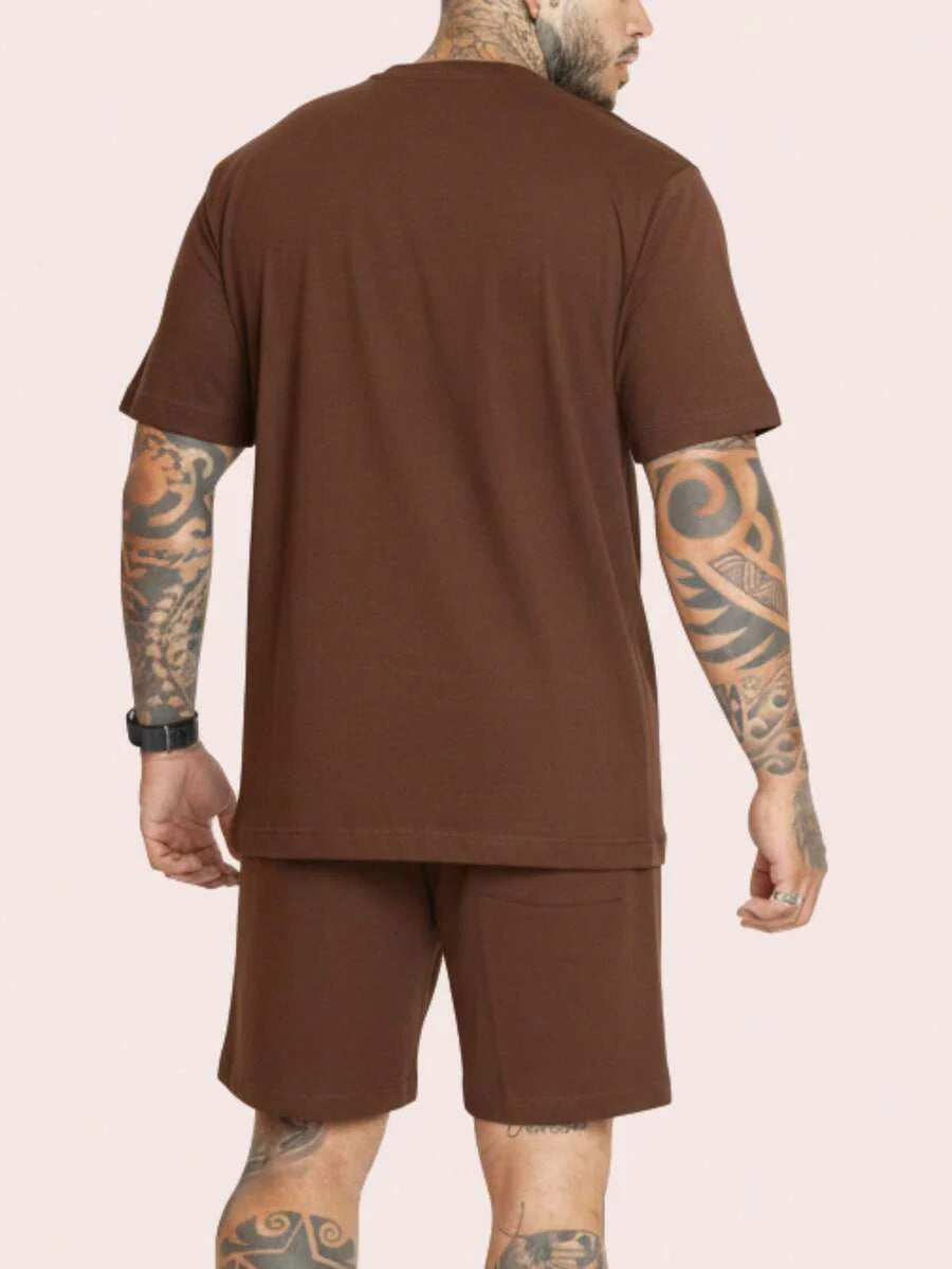 Kit Conjunto camiseta short moletinho algodão style estiloso gringa blogueiro fim de ano natal promoçao