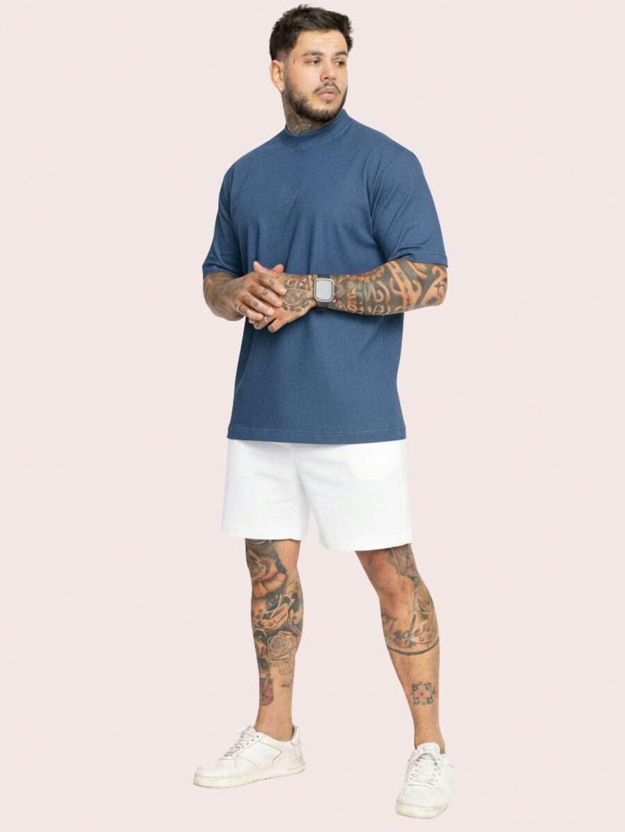 Kit Conjunto camiseta short moletinho algodão style estiloso gringa blogueiro fim de ano natal promoçao