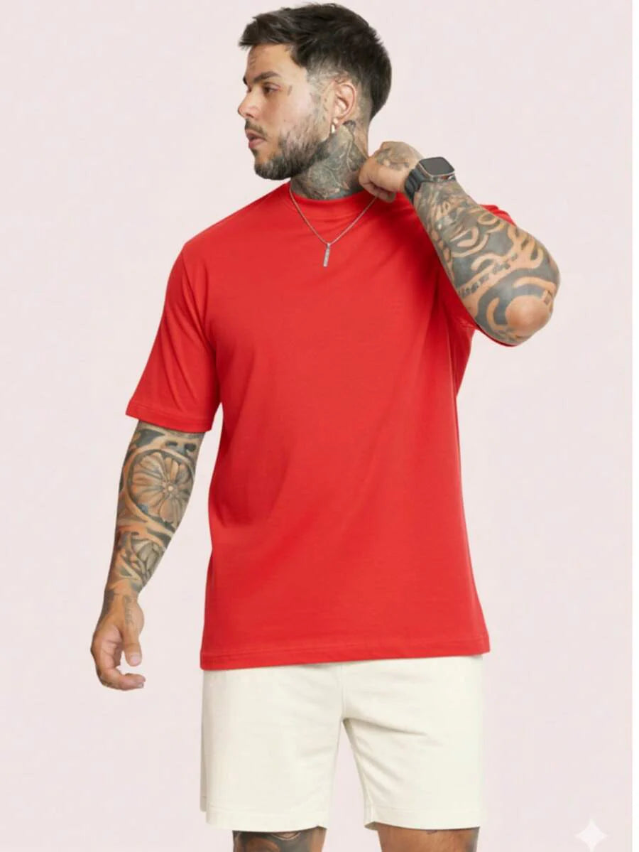 Kit Conjunto camiseta short moletinho algodão style estiloso gringa blogueiro fim de ano natal promoçao