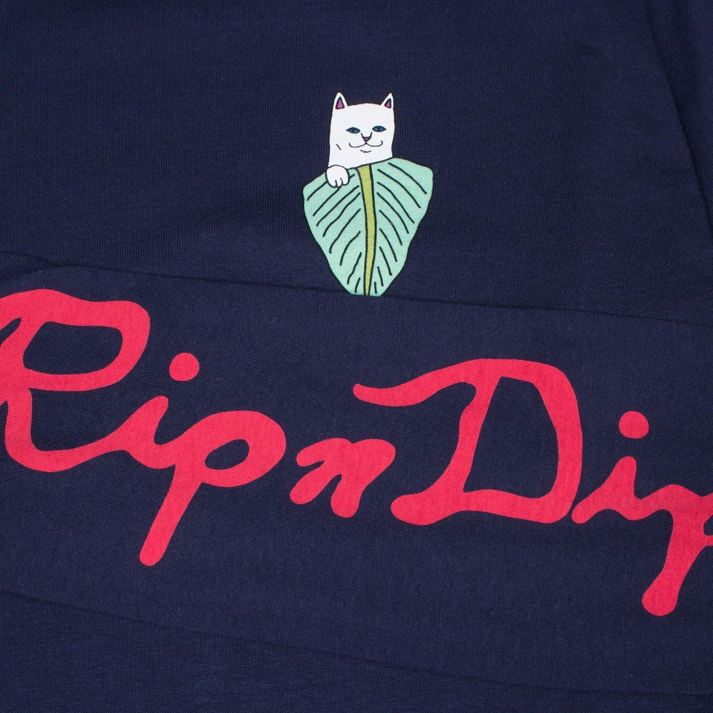 Nermal Portrait L/S (Navy) - Camiseta