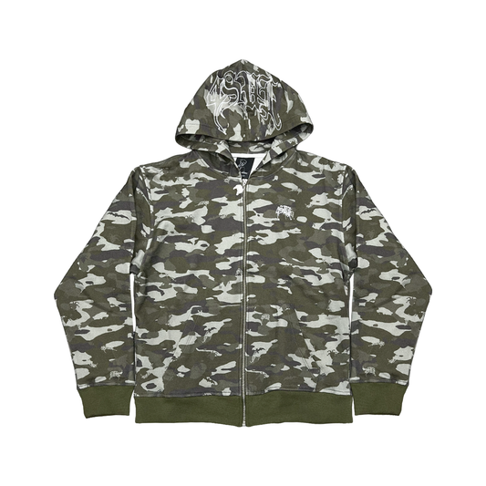 MOLETOM ZIPER CAMO 4SUF
