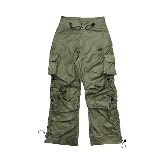 TRACKSUIT PANTS HANDLE 4SUF MILITARY GREEN