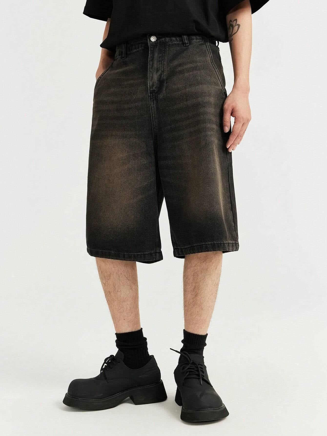 Shorts Denim Lavada Diagonal