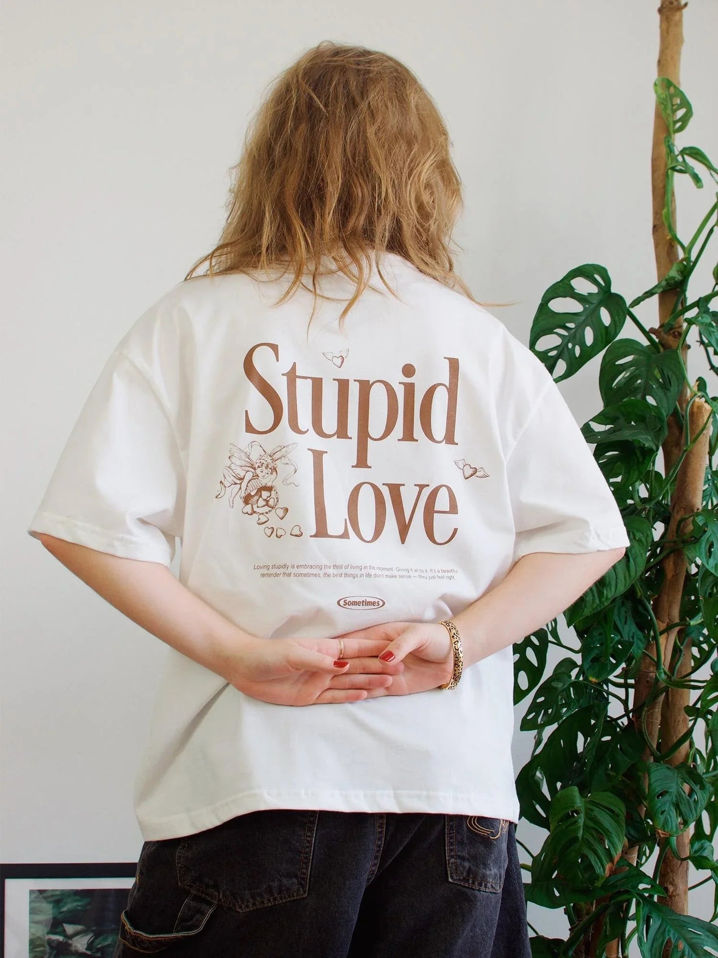 Camiseta Boxy Stupid Love