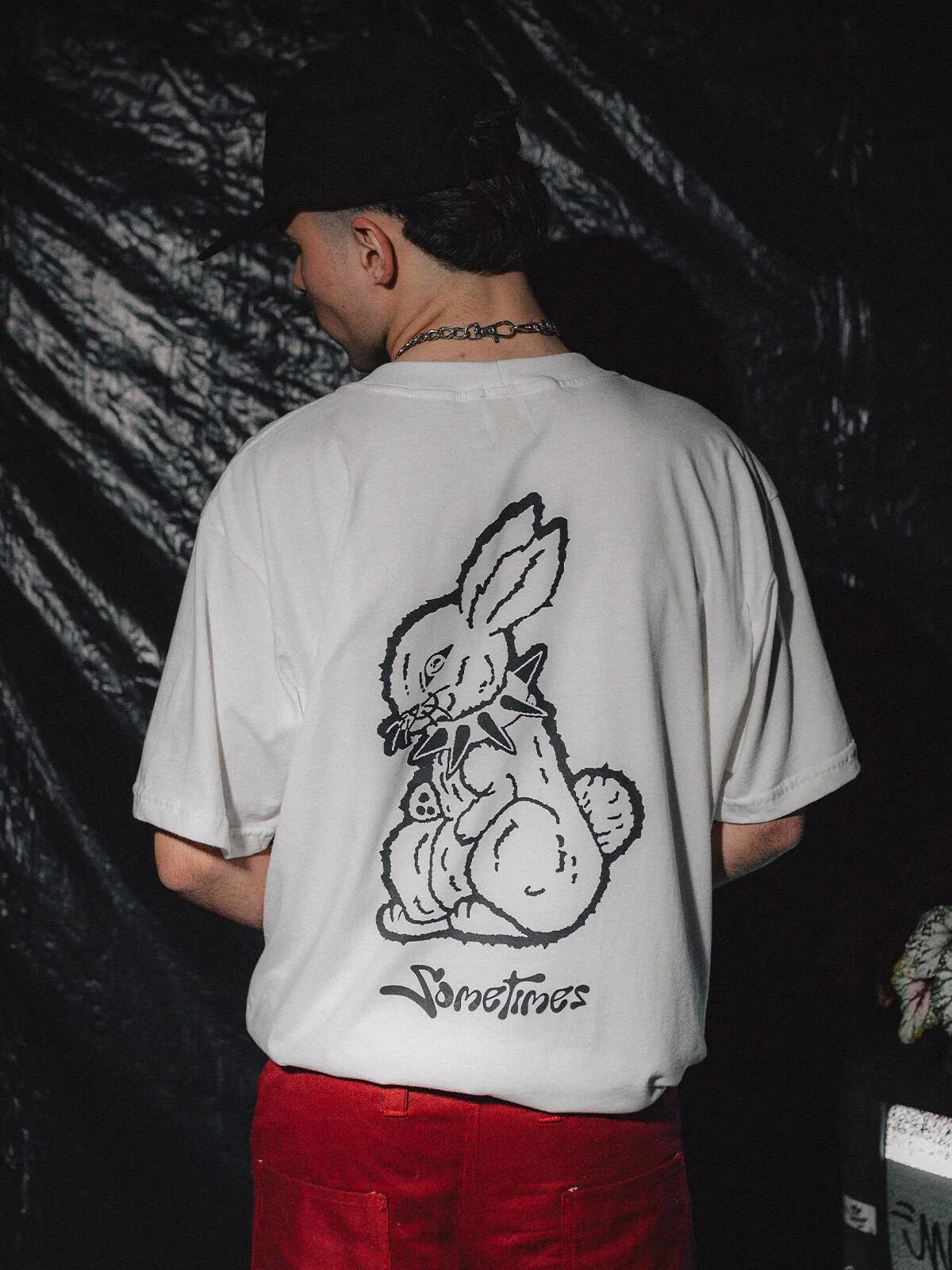 Camiseta Bad Rabbits Off White