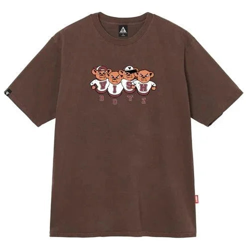 CAMISETA VISHBOYZ BEAR MARROM