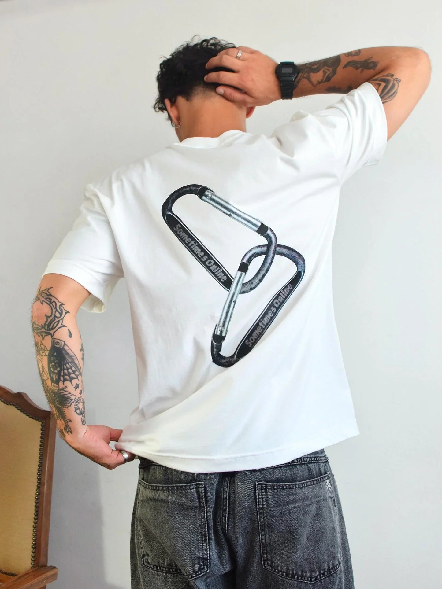 Camiseta Mosquetão Branca