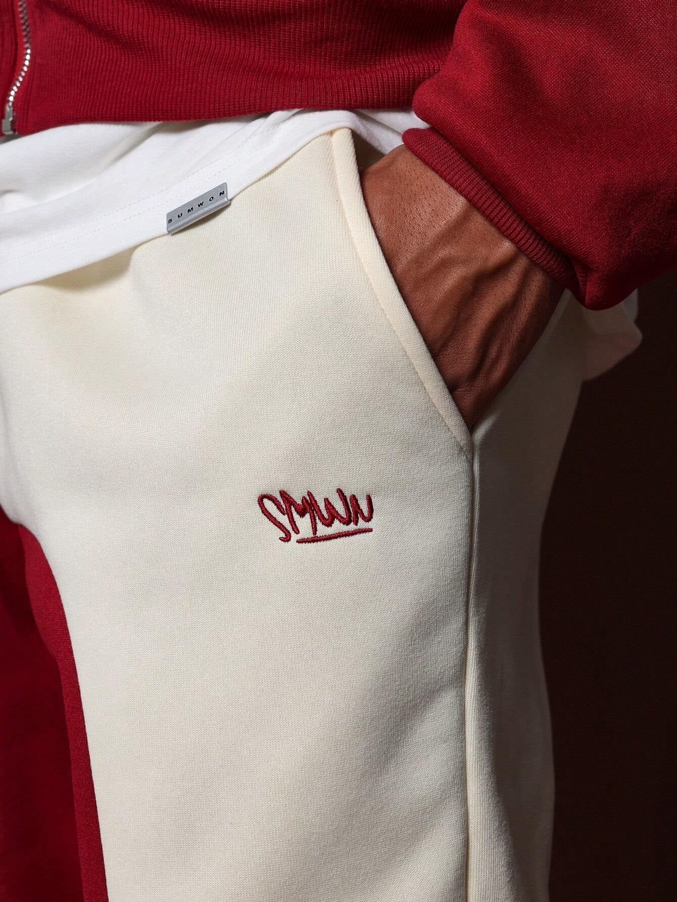 Conjunto SUMWON Track Red Bordado