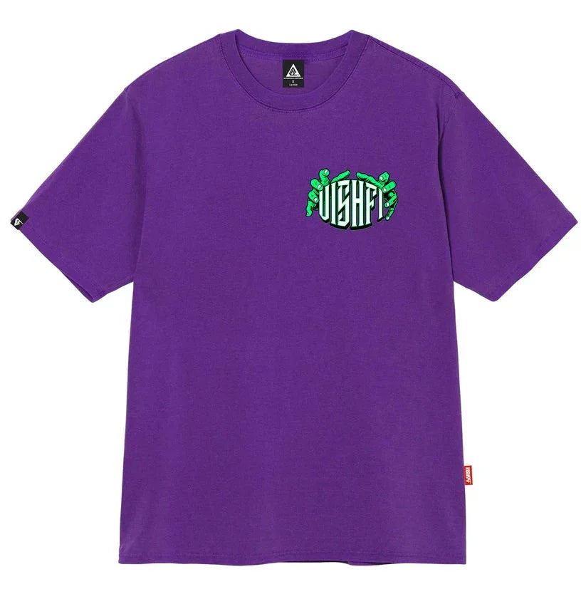 CAMISETA ZOMBIE ROXA "HALLOWEEN 2022"