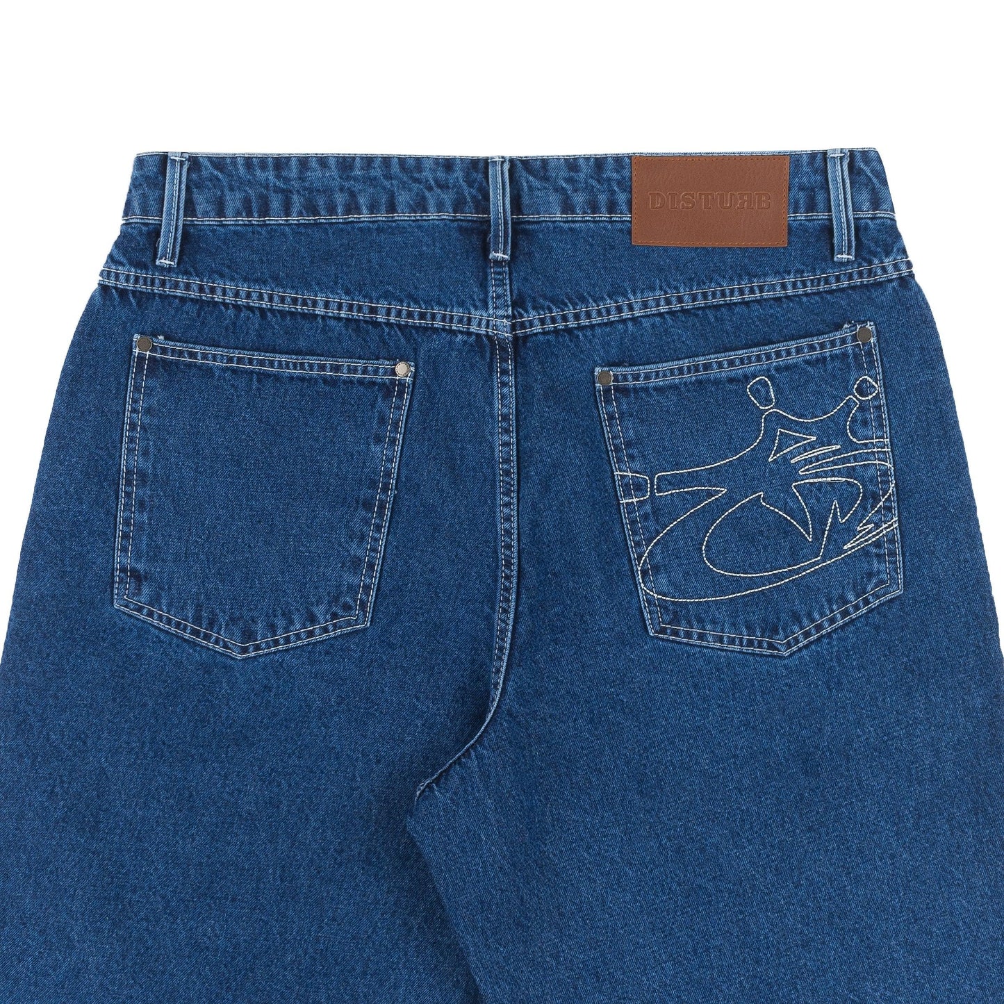 Blackzone Denim Shorts in Blue