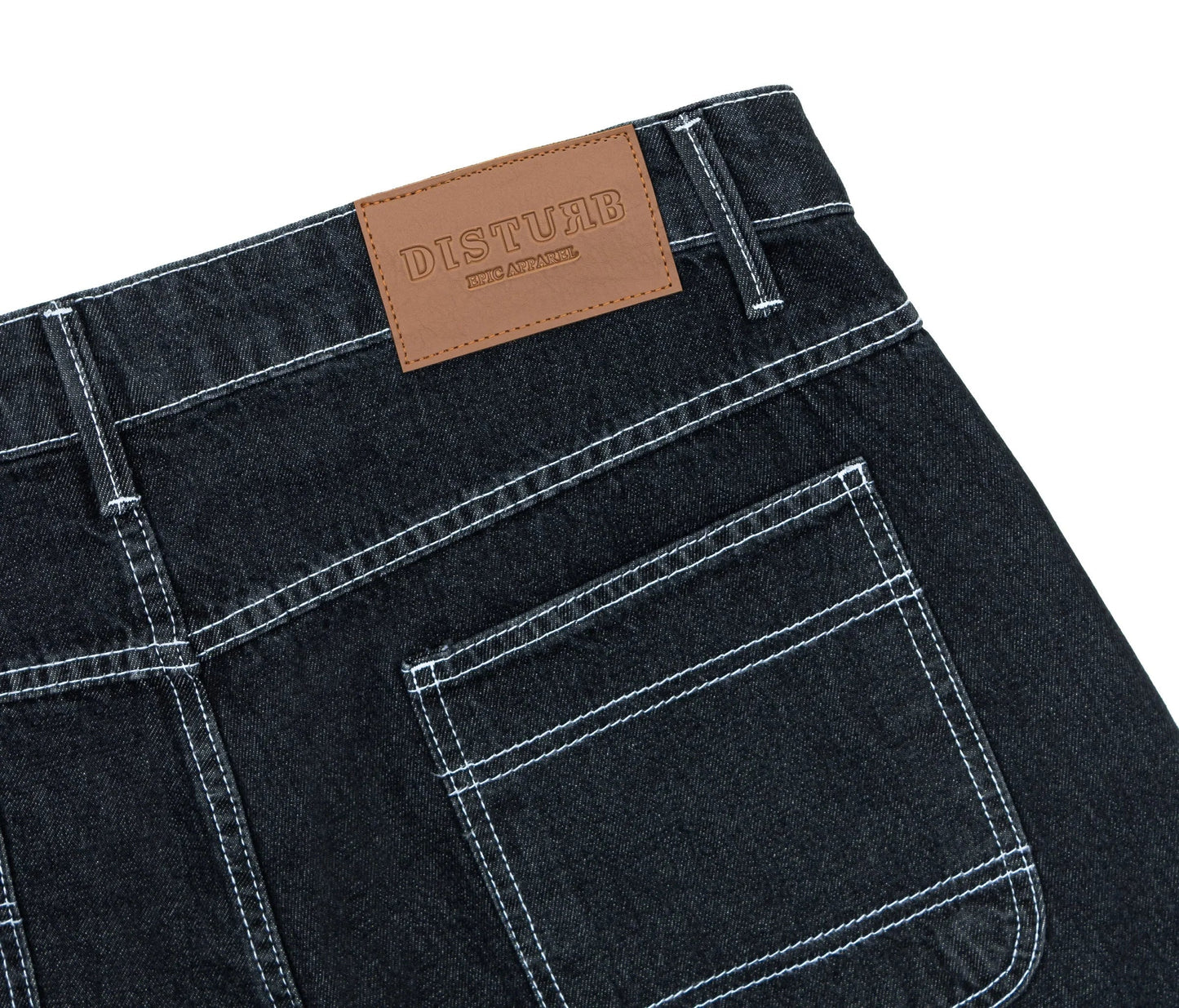 Bootleggaz Denim Shorts In Black