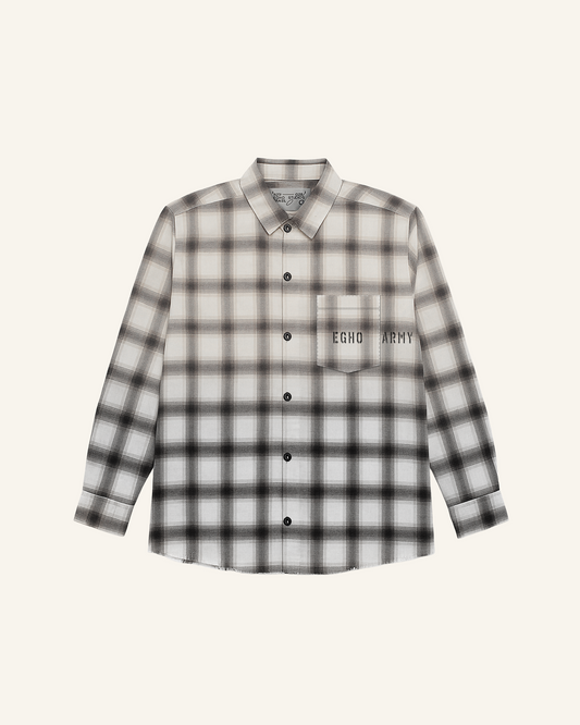 UNF FLANNEL SHIRT - CREAM