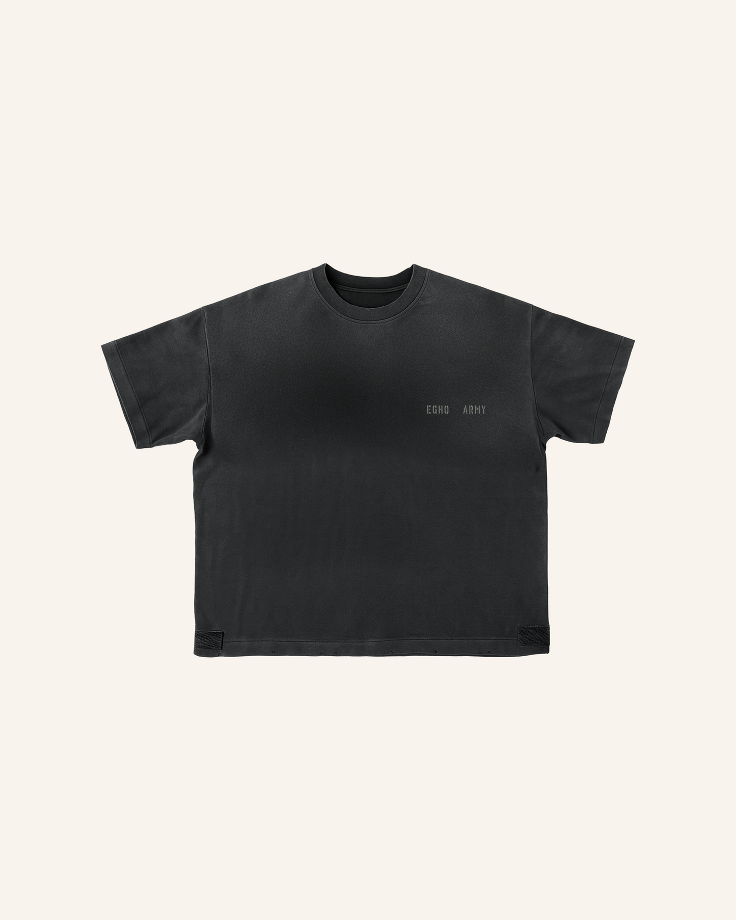 UNF - BOXY TEE - CARBON