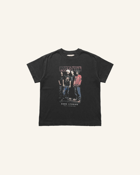 POST VIVA BAND REGULAR TEE - CHARCOAL