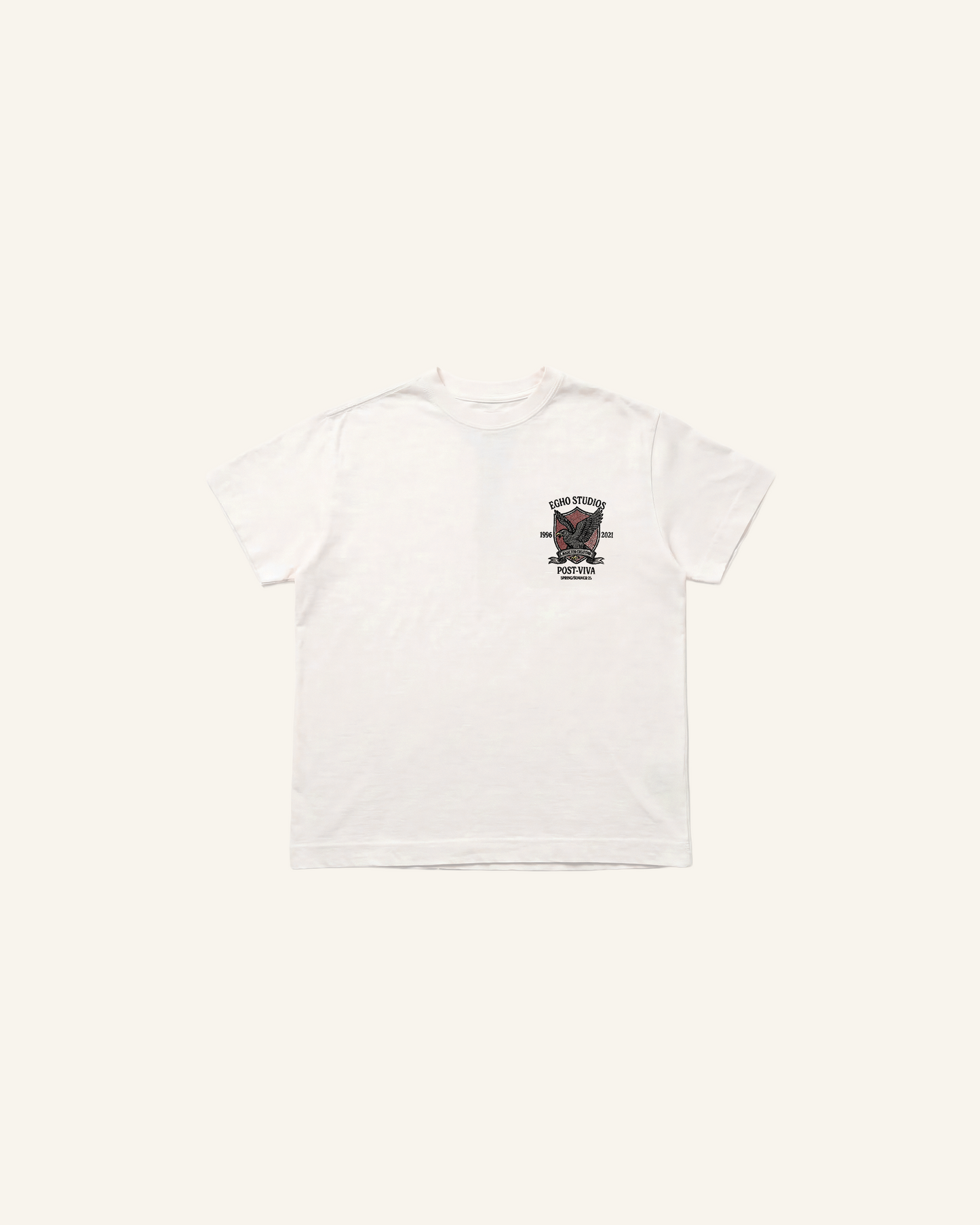 BLACK BIRD REGULAR TEE - OW