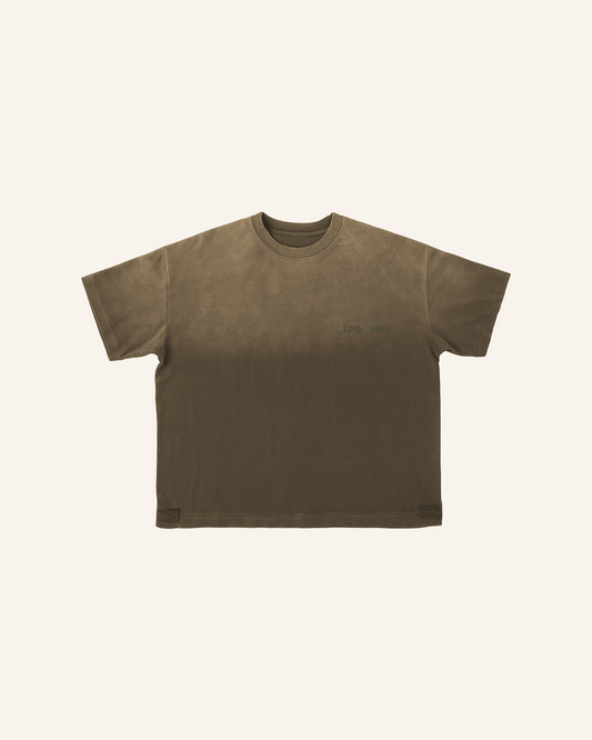 UNF - BOXY TEE - OLIVE GREEN